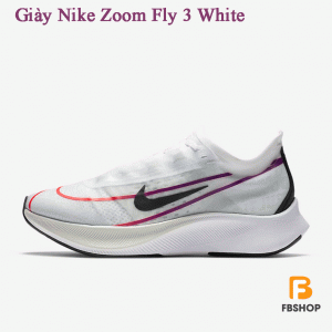 Giày Nike Zoom Fly 3 White | Truyền Thêm Sức Chạy Cho Bạn 