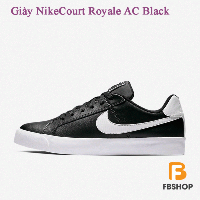 Giày NikeCourt Royale AC Black