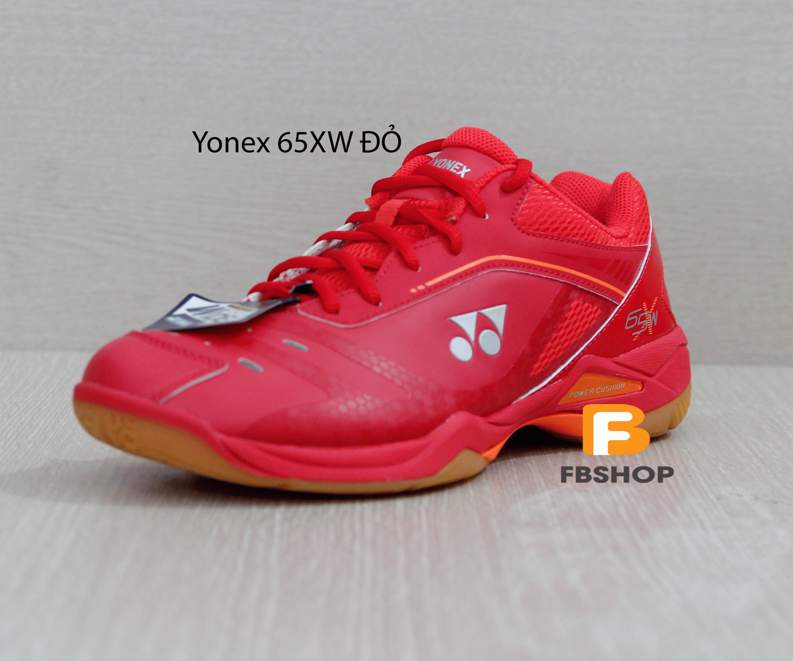Giày cầu lông Yonex 65XW ĐỎ 2019
