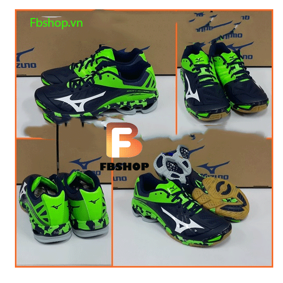 Mizuno wave store lightning z2 green