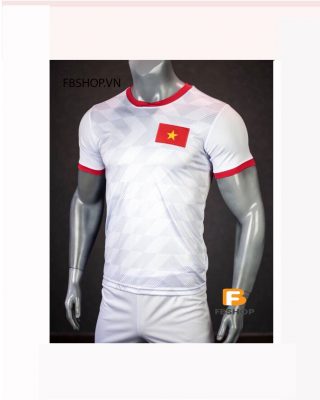 Áo bóng đá Việt Nam trắng