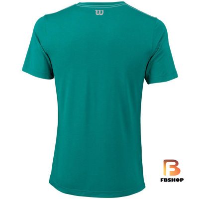 Áo Tennis Wilson Mens Spring Condition Green 