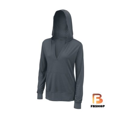 Áo Tennis Wilson Womens Cond Cover Up Grey