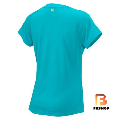 Áo Tennis Wilson Womens Cond Tee Blue