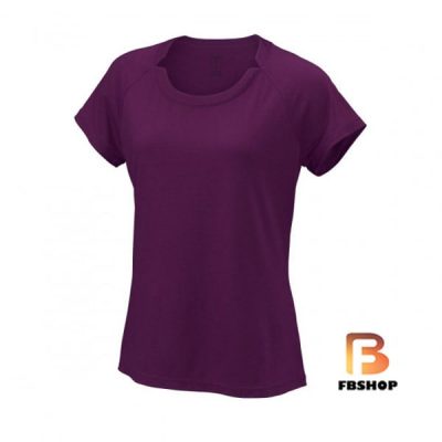 Áo Tennis Wilson Womens Cond Tee Purple