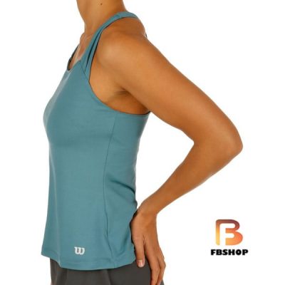 Áo Tennis Wilson Womens Core Classic Dark BL