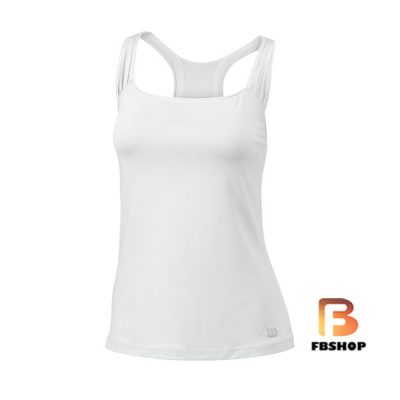 Áo Tennis Wilson Womens Core Classic White