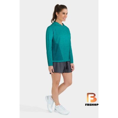 Áo Tennis Wilson Womens F2 Seamless Blue