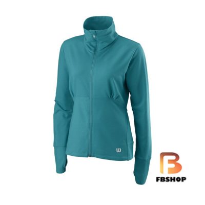 Áo Tennis Wilson Womens Knit Green
