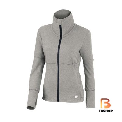 Áo Tennis Wilson Womens Knit Grey