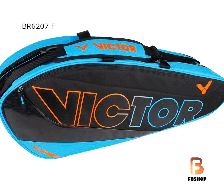 Bao vợt cầu lông victor br6207 - xanh đen