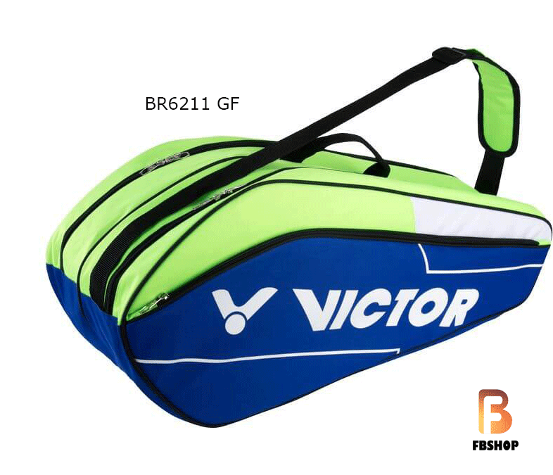 Bao vợt cầu lông victor br6211 - màu xanh 