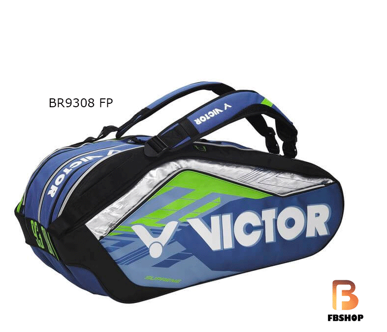 Bao vợt cầu lông victor br9308 - màu xanh 