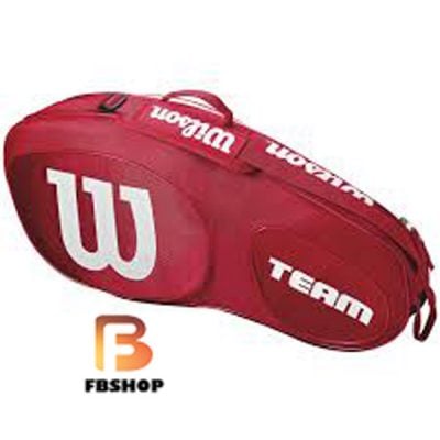 Bao vợt Tennis Wilson Team III 3 Pack