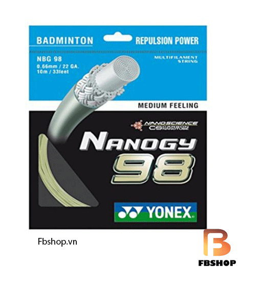 Cước đan vợt cầu lông Yonex Nanogy BG98