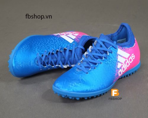 Giày Adidas Techfit 17.3 xanh lam hồng TF
