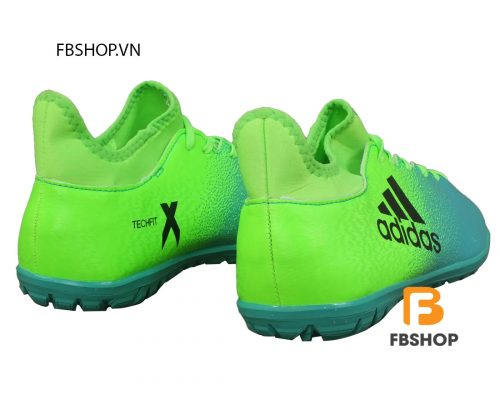 Giày bóng đá adidas TechFit chuối xanh lam