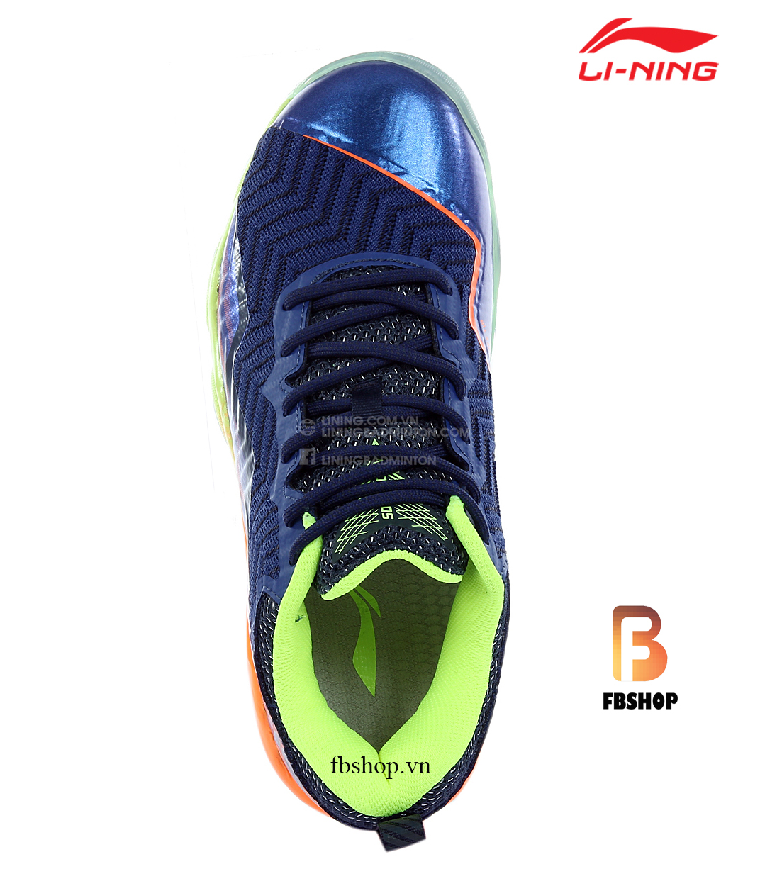 Giày cầu lông lining AYZN011-4 - trên nhìn xuống 