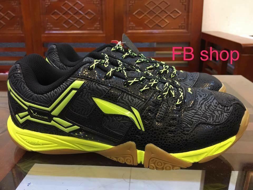 giày lining AYTK077 màu đen - đen sọc chuối 
