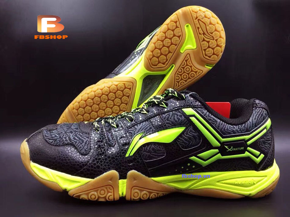 giày lining AYTK077 màu đen - góc cạnh