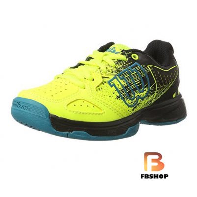 Giày Tennis Wilson Junior Kaos Composite Yellow Black
