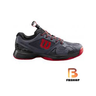 Giày Tennis Wilson Junior Rush Pro QL Ebony
