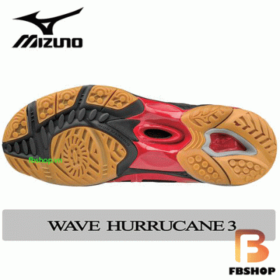 Giày MIZUNO WAVE HURRICANE 3 Đỏ