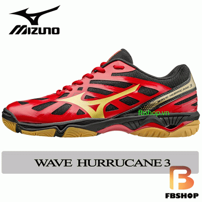 Giày MIZUNO WAVE HURRICANE 3 Đỏ