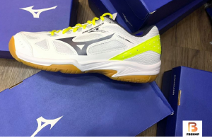Giày Mizuno SKY BLASTER trắng xanh | Lướt nhẹ trên sân