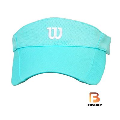 Mũ Tennis Wilson Visor Ultralight Blue