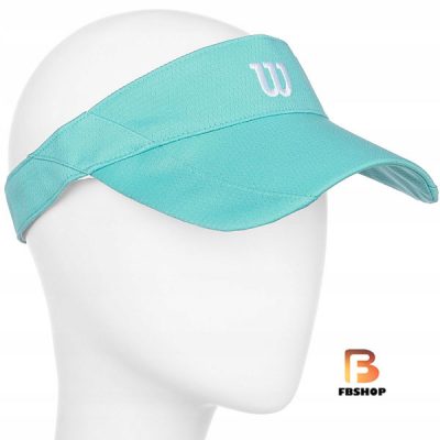 Mũ Tennis Wilson Visor Ultralight Blue