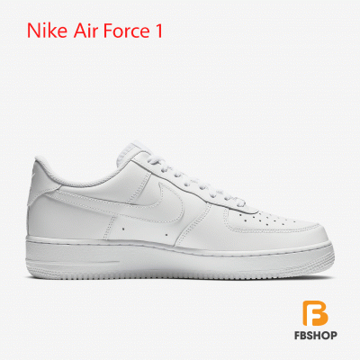 Giày Nike AF 1 Low All White chính hãng 