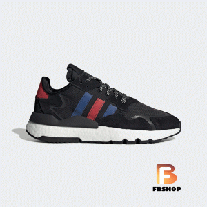 Giày Sneaker Adidas Nite Jogger Black Scarlet | Thiết kế tinh tế
