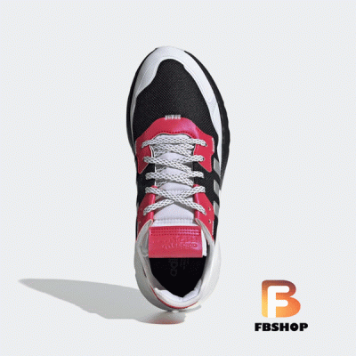 Giày Sneaker Adidas Nite Jogger Đen hồng