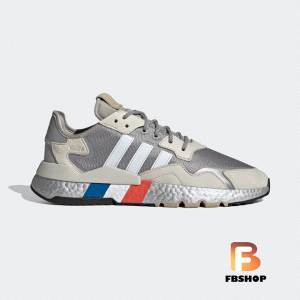 Giày Sneaker Adidas Nite Jogger Trắng Bạc | Sản phẩm cao cấp Adidas