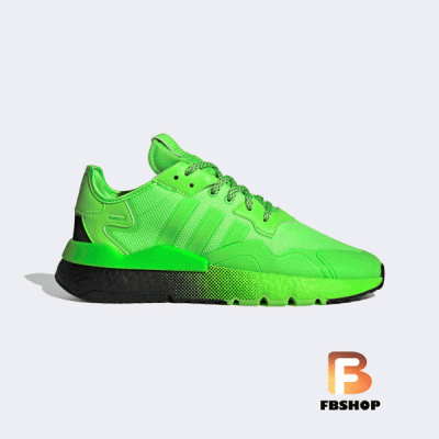 Giày Sneaker Adidas Nite Jogger Xanh Neon