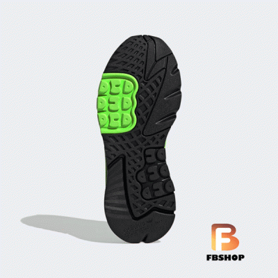 Giày Sneaker Adidas Nite Jogger Xanh Neon
