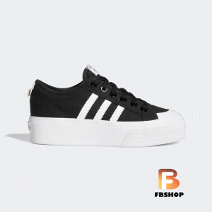 Giày Sneaker Adidas Nizza Platform Black | Phiên bản dành cho nữ