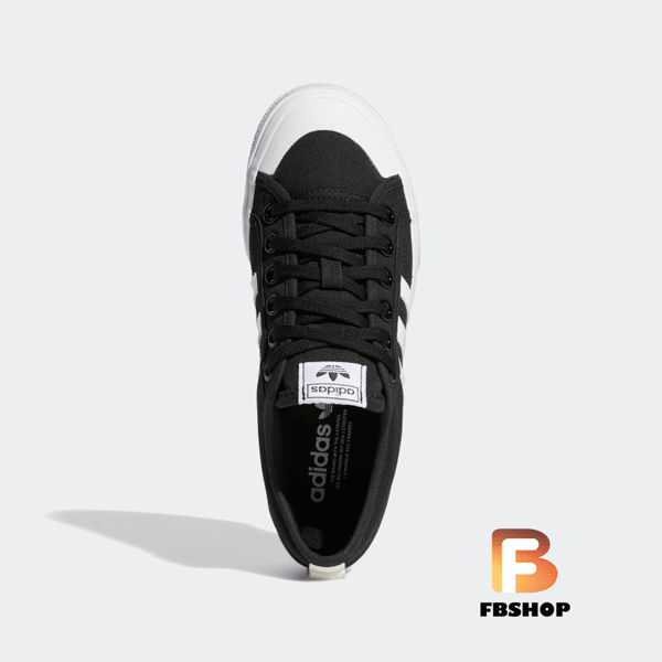 Giày Sneaker Adidas Nizza Platform Black