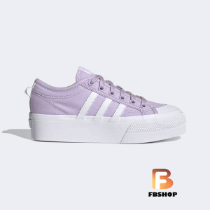 Giày Sneaker Adidas Nizza Platform Purple | Phiên bản giày nữ tính