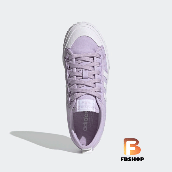 Giày Sneaker Adidas Nizza Platform Purple