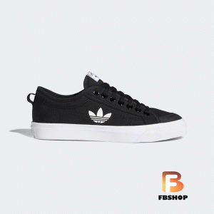 Giày Sneaker Adidas Nizza Trefoil Black | Tự tin khoe cá tính