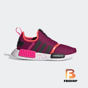 Giày Sneaker Adidas NMD 360 Kid Burgundy | Phiên bản cho các bé