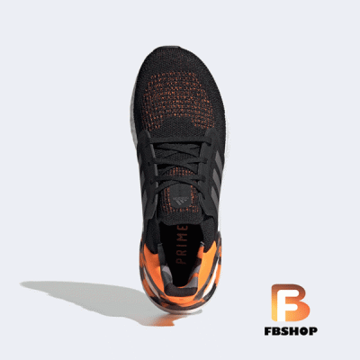 Giày Sneaker Adidas Ultraboost 20 Đen cam