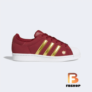 Giày Sneaker Adidas Superstar W Burgundy | Mẫu mã siêu sao