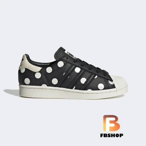 Giày Sneaker Adidas Superstar W Black Fun | Phiên bản vui nhộn