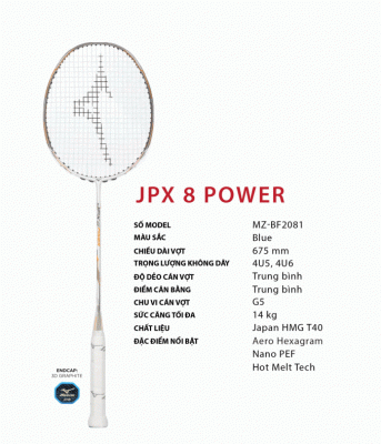 Vợt cầu lông Mizuno JPX 8 Power