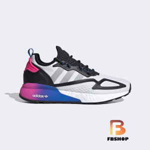 Giày Sneaker Adidas ZX 2K Boost Xám Xanh | Thiết kế độc và lạ