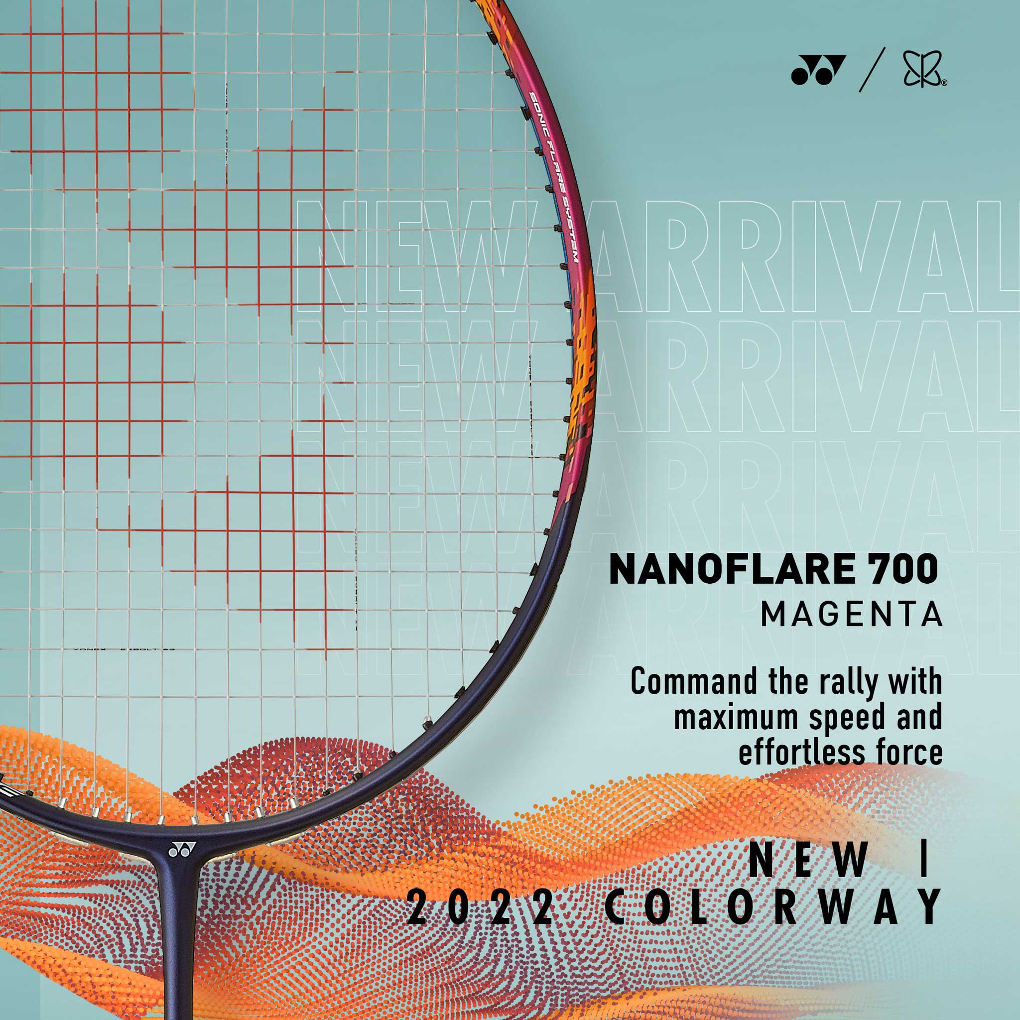 Vợt Yonex Nanoflare 700 Đỏ New 2022