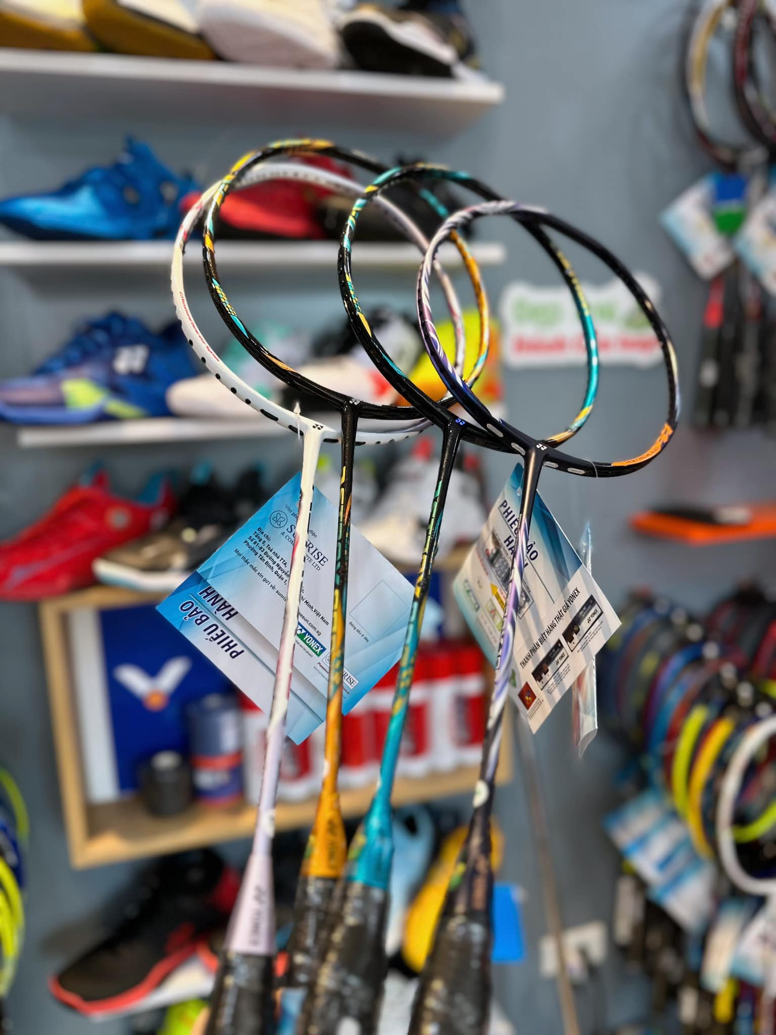 Đại lý vợt cầu lông yonex